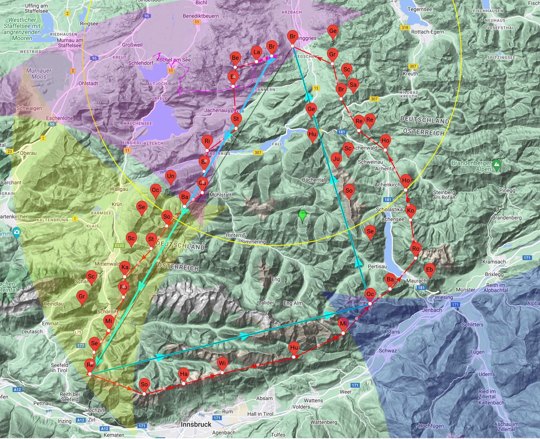 You are currently viewing Flightplan Karwendel FAI Triangle – Update