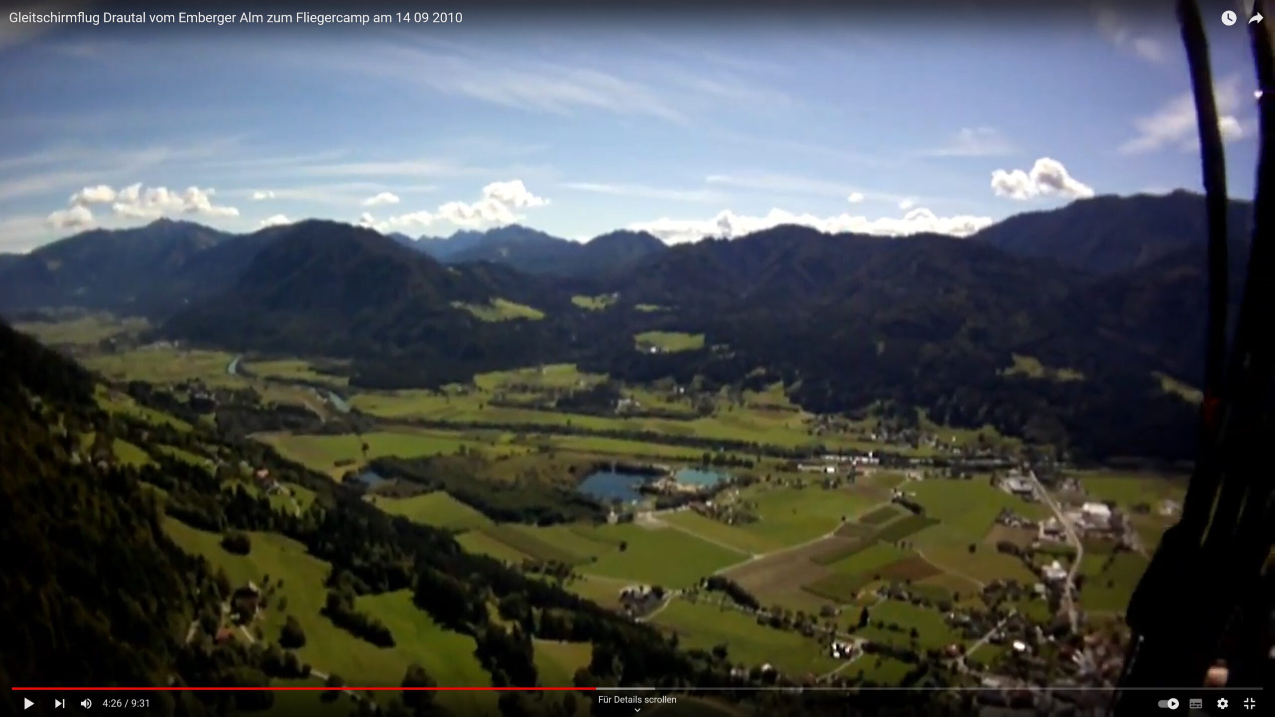 You are currently viewing Gleitschirmflug Drautal vom Emberger Alm zum Fliegercamp