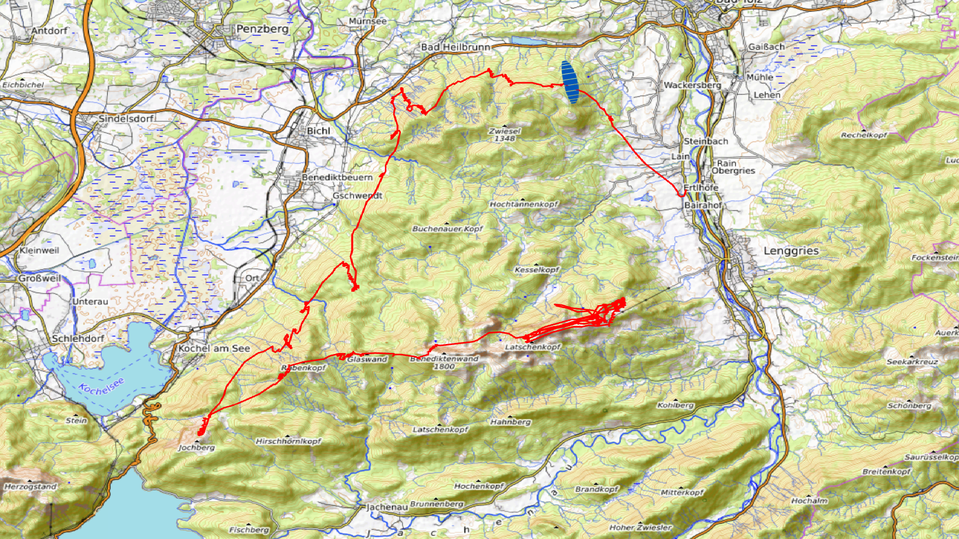 You are currently viewing Paragliding on Mount Brauneck, Germany on 03. June 2021