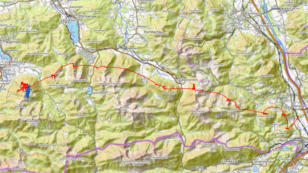 One way east to the Inn Valley - Ad Nubes | Paragliding Blog