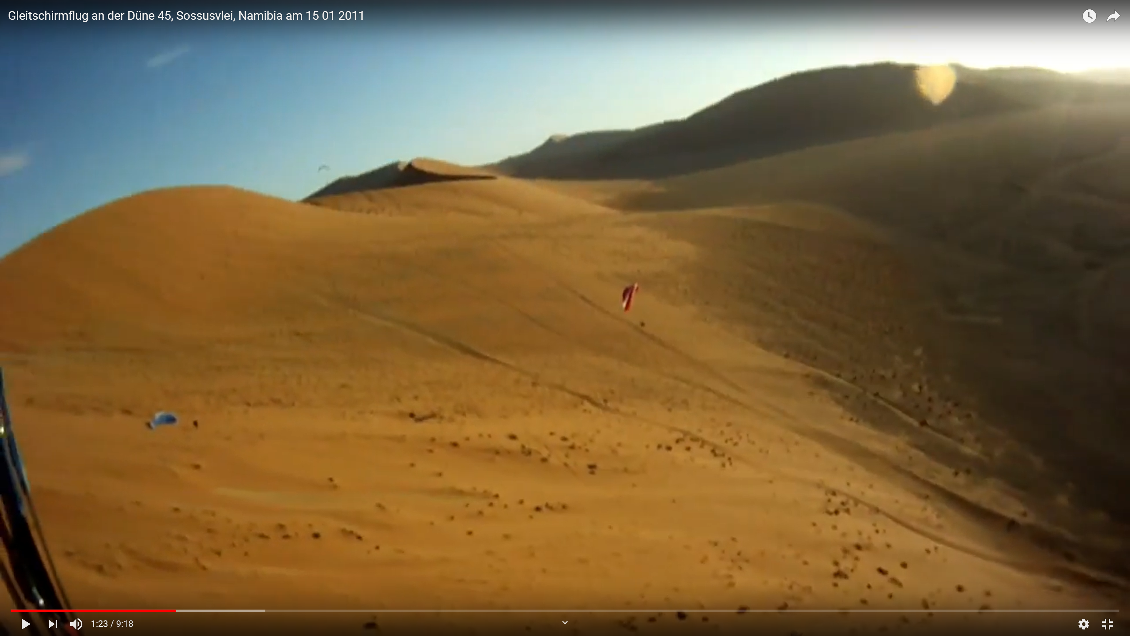 You are currently viewing Paragliding at the Dune 45, Sossusvlei, Namibia